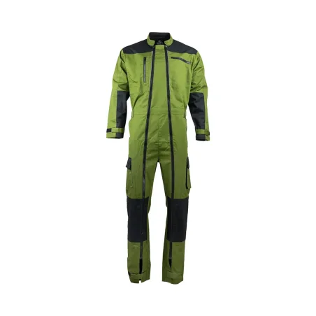 Combinaison travail Trident bicolore vert/noir