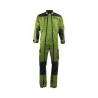 Combinaison travail Trident bicolore vert/noir