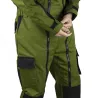 Combinaison travail Trident bicolore vert/noir