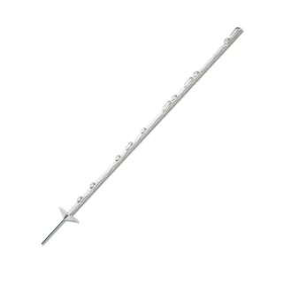 5 piquets euro 1,05m pour clôture électrique