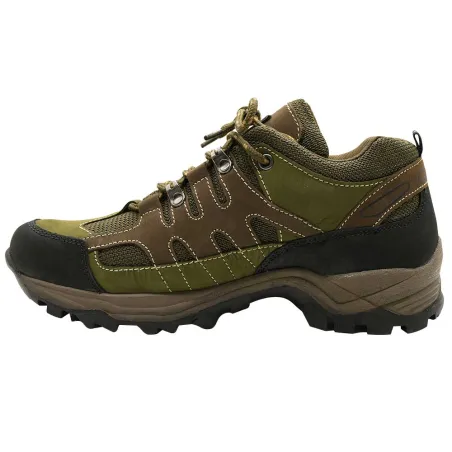 Chaussures Mir Ayoka® toile/cuir marron-kaki 40-46