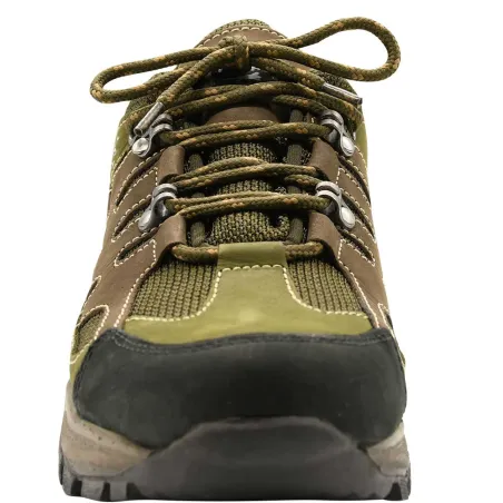 Chaussures Mir Ayoka® toile/cuir marron-kaki 40-46