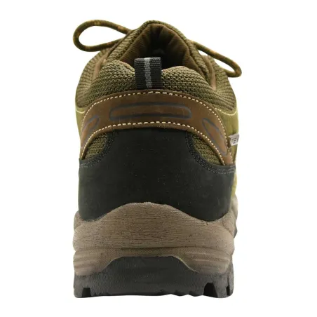 Chaussures Mir Ayoka® toile/cuir marron-kaki 40-46