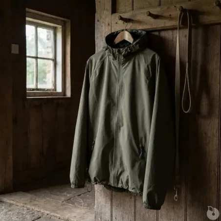 Veste imperméable Lightshell kaki pour extérieur