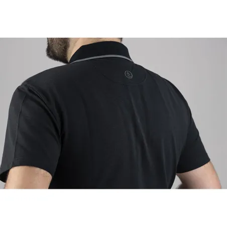 Polo Homme LMA® Noir - Élégance et Confort