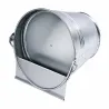Abreuvoir galvanisé pour poules - Seau métal 7,5L