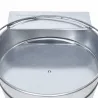 Abreuvoir galvanisé pour poules - Seau métal 7,5L