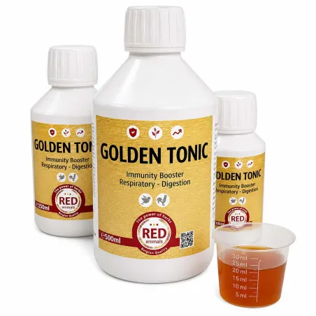 Golden Tonic 500 ml - Complément naturel pour volailles