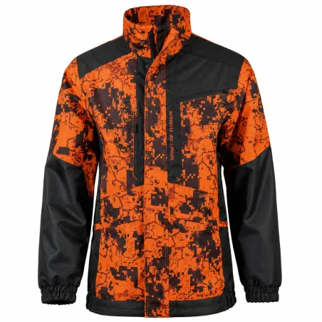 Veste traque femme Spirit digicamo orange XS-2XL