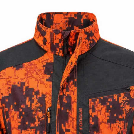 Veste traque femme Spirit digicamo orange XS-2XL