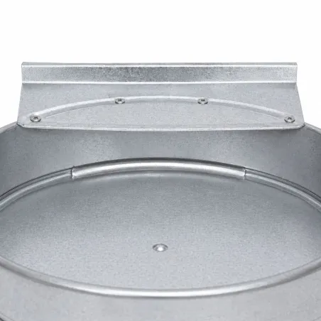 Abreuvoir galvanisé pour poules - Seau métal 3L