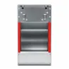 Mangeoire trémie acier galva 25x12x11 cm pour lapins et rongeurs