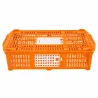 Cage transport volailles 67x45x15 cm - Confort & Sécurité