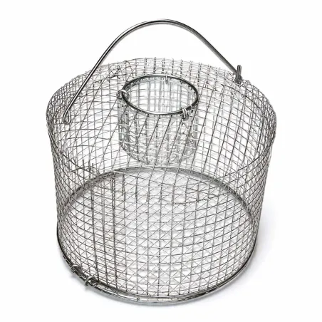 Nasse à souris en acier galvanisé - Ø14cm - piège efficace