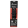 Ceinture ajustable PADDOCK 120 cm noire et robuste