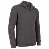 Pull homme Brandit® col camionneur anthracite zippé