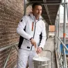 Veste Softshell Trystan Herock® Homme - Noir/Blanc