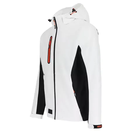 Veste Softshell Trystan Herock® Homme - Noir/Blanc