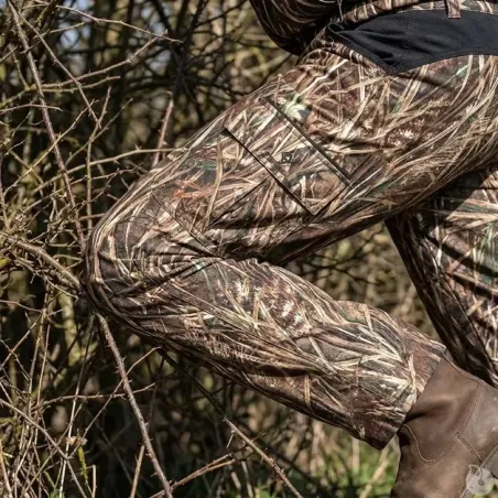 Pantalon Treeland® chaud camouflage roseaux Duck Pant