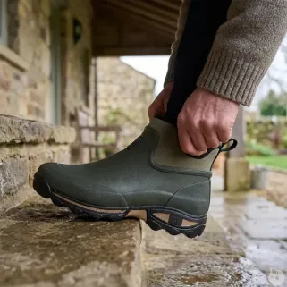 Bottillons Clean Land kaki - Confort & anti-dérapants 40-47