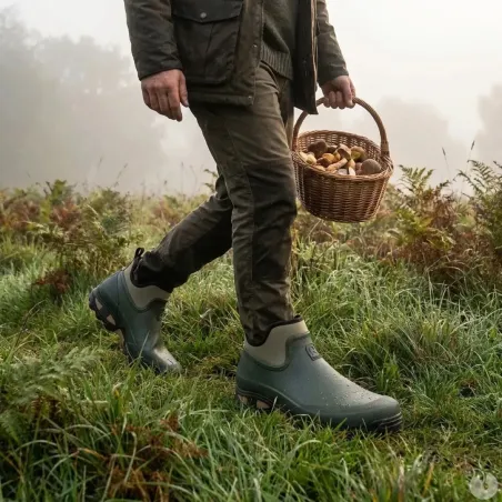 Bottillons Clean Land kaki - Confort & anti-dérapants 40-47
