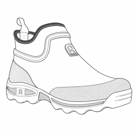 Bottillons Clean Land kaki - Confort & anti-dérapants 40-47