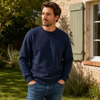 Sweat Caterham bleu marine - Confort & style extérieur