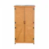 Abri jardin Sambre bois 2 portes 85x52x174 cm