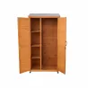 Abri jardin Sambre bois 2 portes 85x52x174 cm