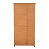 Abri jardin Sambre bois 2 portes 85x52x174 cm