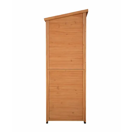 Abri jardin Sambre bois 2 portes 85x52x174 cm