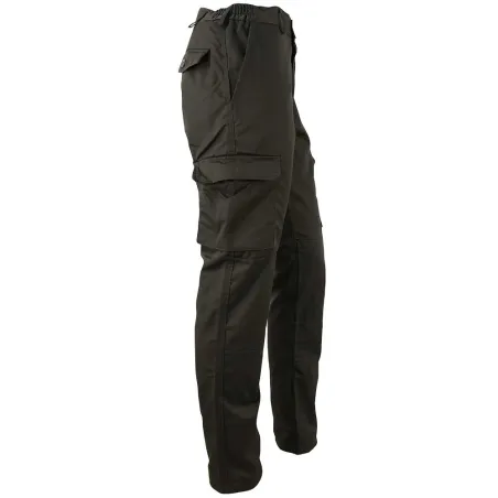 Pantalon polycoton noir résistant 36-60 pour élevage