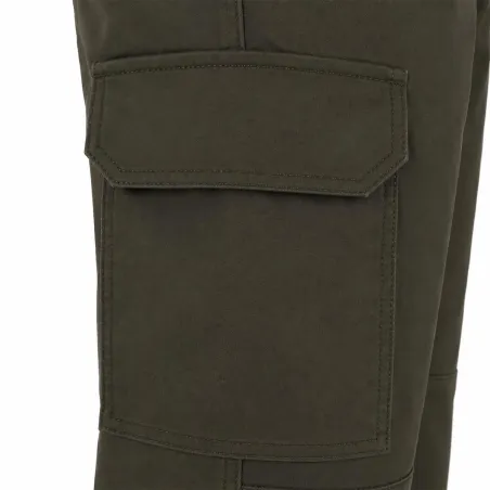 Pantalon polycoton noir résistant 36-60 pour élevage