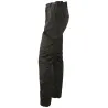 Pantalon polycoton noir résistant 36-60 pour élevage
