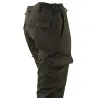 Pantalon polycoton noir résistant 36-60 pour élevage