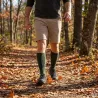 Chaussettes hautes kaki - Lot de 3 paires éleveurs