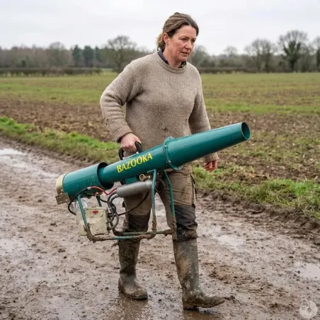 Canon à gaz Bazooka DBS-MC 125 dB pour 4 ha propane