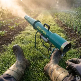 Canon à gaz Bazooka DBS-MC 125 dB pour 4 ha propane