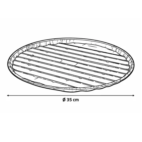 3 plateaux alu Ø35 cm pour barbecue - Lot pratique
