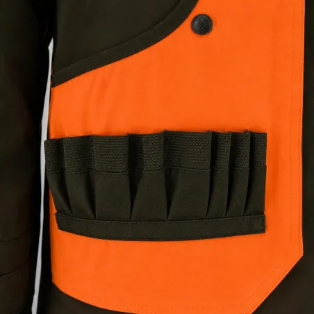 Veste Treeland déperlante orange-marron S à 3XL