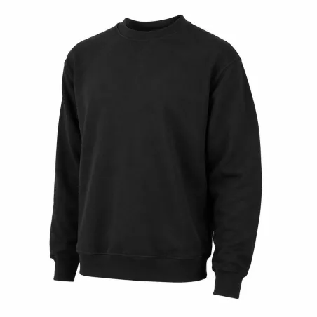 Sweat Caterham noir col rond - Confort extérieur