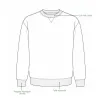 Sweat Caterham noir col rond - Confort extérieur