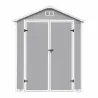 Abri Lys plastique 2 portes - 2,97m² - H 212,5 cm