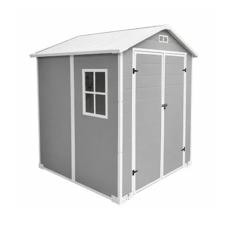 Abri Lys plastique 2 portes - 2,97m² - H 212,5 cm