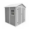 Abri Lys plastique 2 portes - 2,97m² - H 212,5 cm