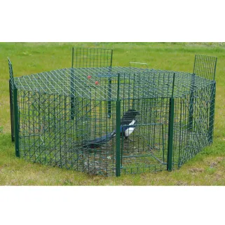 Piège à pies 5 cases maille 2,7cm Ø100x30cm