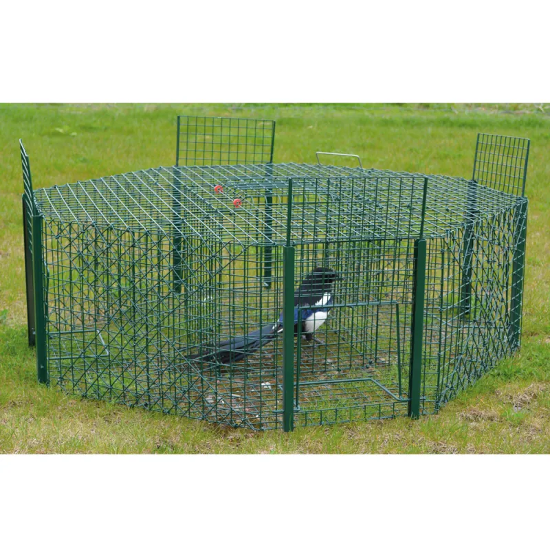 Piège à pies 5 cases maille 2,7cm Ø100x30cm