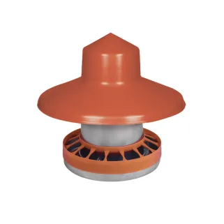 Trémie métal 7 kg GAUN - Mangeoire premium pour poules