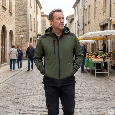 Blouson Softshell River : protection et confort extérieur