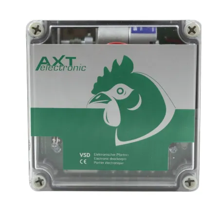 Portier solaire auto pour poulailler 22x33cm